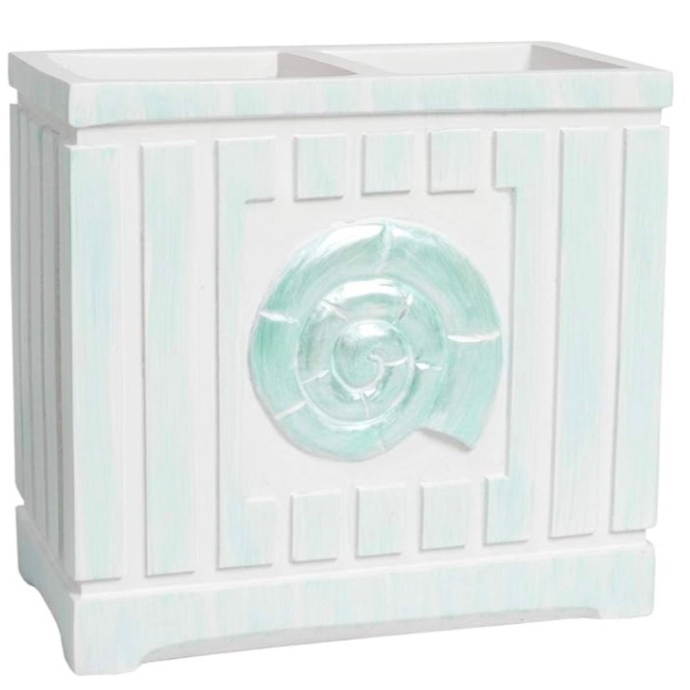 Shell Bathroom Toothbrush Makeup Brush Holder